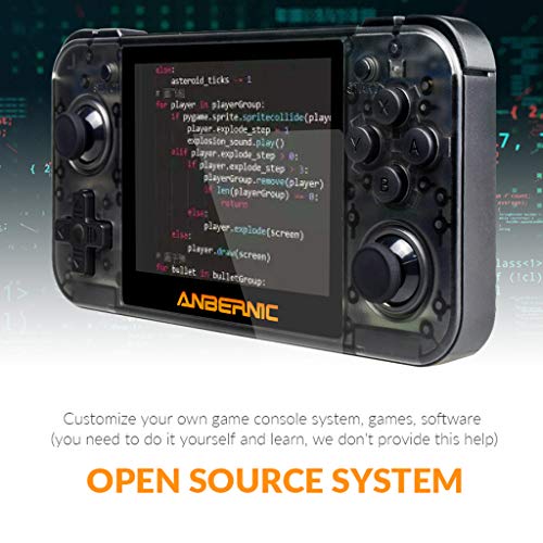 RG350 R juego de consola de 64 bits consola de juegos portátil de 3,5 puadas de pantalla IPS de doble núcleo se rlan en casa