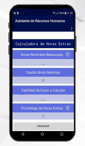 RH: Calculadora de Salarios