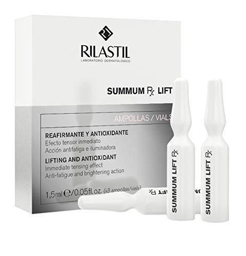 Rilastil Summum RX Lift - Kit de Ampollas Reafirmantes y Antioxidantes - 3 Ampollas x 1,5 ml