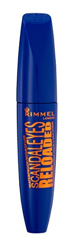 Rimmel London Scandaleyes Reloaded Máscara de Pestañas Tono Waterproof - 26 gr