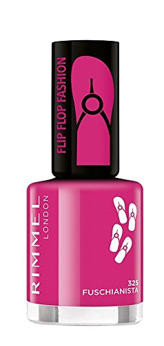 Rimmel Nail Polish 60 Seconds Flip Flop Fashion 325 Fuschianista Lakier do paznokci 8ml