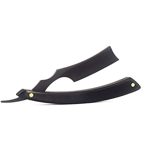 River lake Llegada Hombres Vintage Straight Edge Acero inoxidable Shaper Hair Barber Razor Plegable Manual Cuchillo de afeitar envío gratis-jh 40