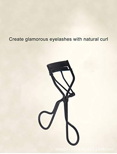 Rizador De Pestañas Profesional SLN,Rizador De Pestañas Con Marco De Acero Inoxidable Diseñado,El Utensilio De Maquillaje Para Pestañas Perfectamente Rizadas (NEGRO)