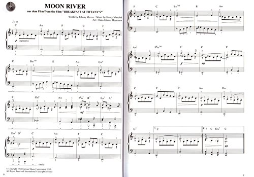 Romantic Pop Piano Gold Edition – 33 Canciones en los costumbre Arrangements ligero para Piano – Ordenador libro con CD y Bunter herzförmiger Ordenador Pinza