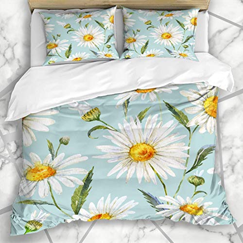 Ropa de cama Juegos de fundas nórdicas s Acuarela Púrpura Escocés Flor de cardo mariano Pintura medicinal Naturaleza Hígado Escocia Dibujo Tinta Jardín Salud Ropa de cama de microfibra con 2 fundas de