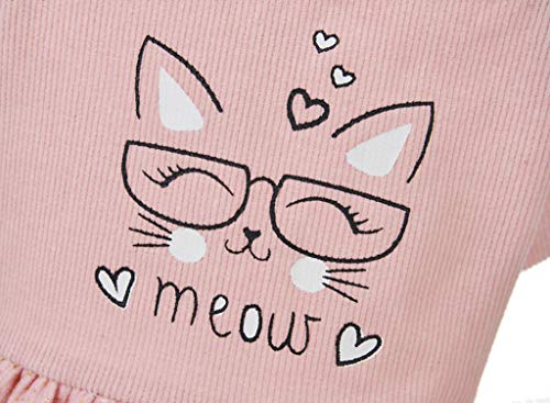 Ropa para Mascotas,Dragon868 Invierno cálido Cuello Redondo Arco-Nudo Sweashirts Vestido para Mascotas Perros Perro