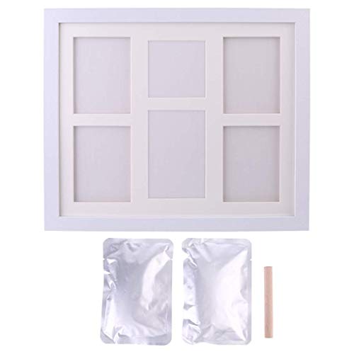 Rose flower Baby-safeBaby Handprint Kit Marco De Imagen De Bebé Kit De Huella De Bebé Perfecto para Regalos De Bebé Adecuado para Decoración De Mesa En Casa