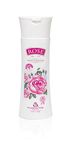 Rose Original Set de Regalo de Mujer con Agua Micelar, Perfume Roll-on y Crema de Manos con Aceite de Rosa 100% Natural
