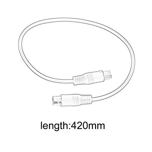 Rouku Color Negro 9-Pin Mini TO 9-Pin Mini DIN Cable de señal para Genesis 2 Scart Cable Línea de señal de promoción Caliente