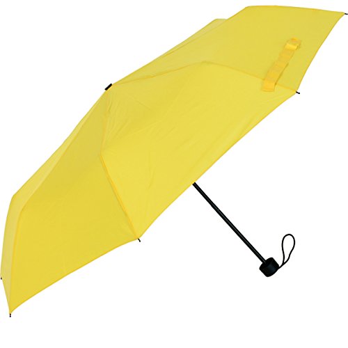 RS-Mini Parapluie de Poche pour Homme et Femme Jaune Jaune 98