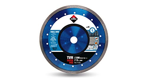 Rubi 31936 Disco Diamante material duro turbo viper (TVH) 200 SUPERPRO, Gris, 200 mm