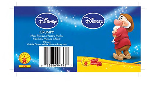 Rubies Disney Grumpy mask. (máscara/careta)