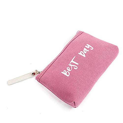 Ruikey Neceseres para Maquillaje Bolso Cosméticos Niñas Bolso Cosmético Simple Bolsa Maquillaje Tela Organizadores De Bolso Bolsa para Maquillaje Niña（Azul）