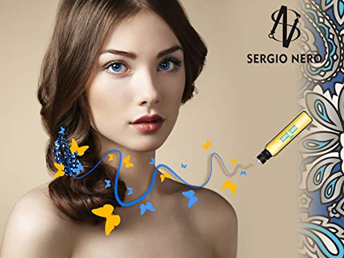 Russian Present Aceite de perfume para mujer, 5 ml roll-on miniatura - Perfume como maquillaje (BLUE)