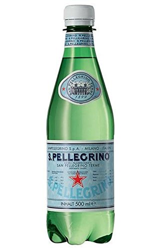 S. Pellegrino Natural Sparkling Agua Mineral 50cl PET (paquete de 24 x 50 cl)