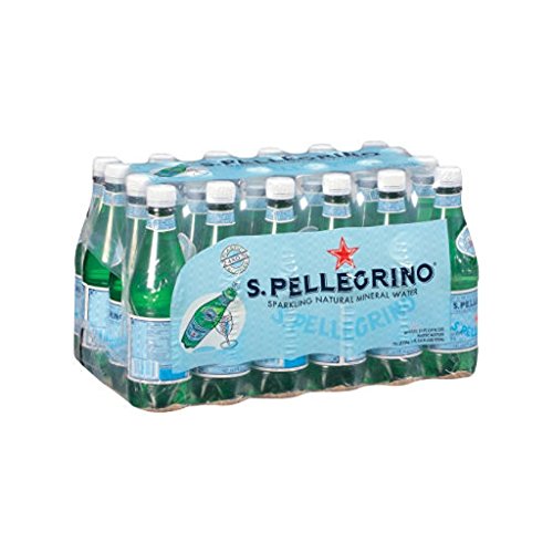 S. Pellegrino Natural Sparkling Agua Mineral 50cl PET (paquete de 24 x 50 cl)