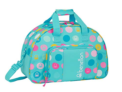 Safta Bolsa de Deporte de Benetton, Multicolor