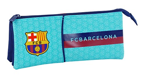 Safta Estuche Escolar F.C. Barcelona 2ª Equipacion 17/18 Oficial, 220x30x100mm