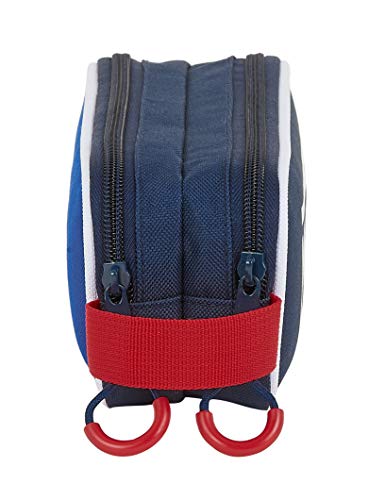 Safta- Munich Portatodo, Color Oscuro/Azul, 210x60x80 mm (M513)