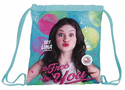 safta Soja Luna Bolso para Deporte, Neceser para cosméticos y Cartera, Aqua