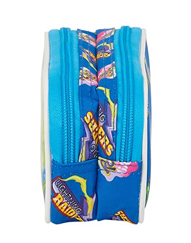 Safta- Superzings Portatodo, Color Azul, 210x60x80 mm (M513)