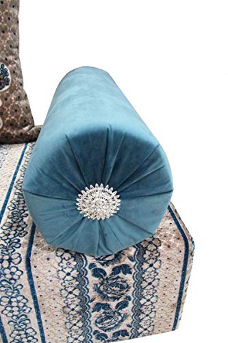 Saharashop - Sofá marroquí (sin estructura), color turquesa