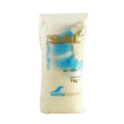 sal marina fina sin refinar soria natural 1 kg.