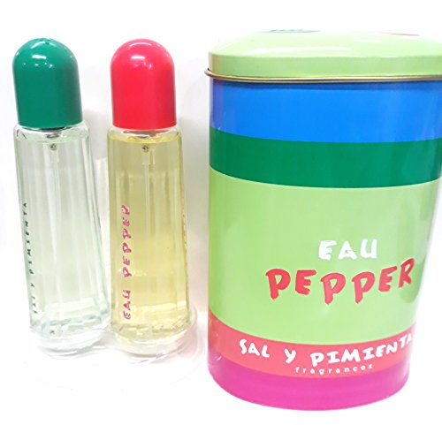 Sal y Pimienta colonias lata con 2 unidades 40 ml