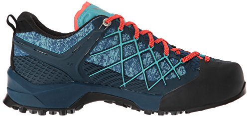 Salewa Ws Wildfire Gtx Zapatillas de senderismo Mujer, Azul (Poseidon / Capri 8964), 36.5 EU (4 UK)