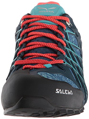 Salewa Ws Wildfire Gtx Zapatillas de senderismo Mujer, Azul (Poseidon / Capri 8964), 36.5 EU (4 UK)