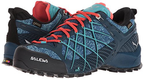 Salewa Ws Wildfire Gtx Zapatillas de senderismo Mujer, Azul (Poseidon / Capri 8964), 36.5 EU (4 UK)