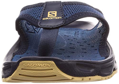 Salomon RX Break 4.0, Calzado de recuperación para Hombre, Azul (Navy Blazer/Poseidon/Taos Taupe), 45 1/3 EU