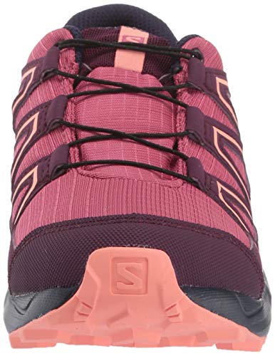 Salomon Speedcross CSWP J, Zapatillas de Trail Running Unisex Niños, Morado (Malaga/Potent Purple/Desert Flower), 37 EU