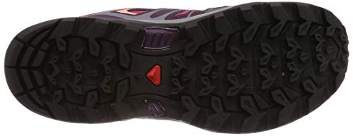 Salomon X Ultra 3 Prime GTX W, Zapatillas de Senderismo para Mujer, Violeta (Malaga/Potent Purple/Desert Flower), 36 2/3 EU