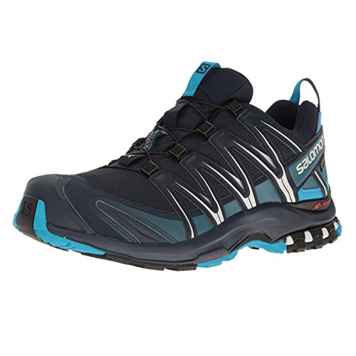 Salomon XA Pro 3D GTX, Zapatillas de Trail Running para Hombre, Azul Marino (Navy Blazer/Hawaiian Ocean/Dawn Blue), 42 EU