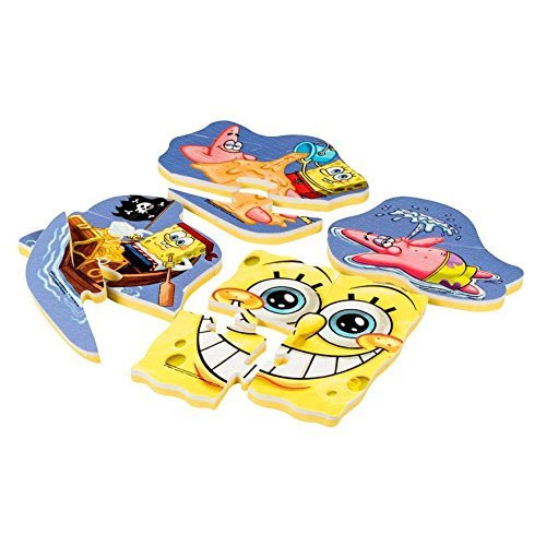 Sambro Bob Esponja de baño de Burbujas Puzzle