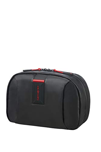 SAMSONITE Paradiver Light - Toilet Kit Bolsa de Aseo, 28 cm, 6.5 Liters, Negro (Black)