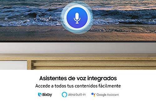 Samsung Crystal UHD 2020 50TU8005 - Smart TV de 50" con Resolución 4K, HDR 10+, Crystal Display, Procesador 4K, PurColor, Sonido Inteligente, One Remote Control y Asistentes de Voz Integrados