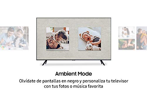 Samsung Crystal UHD 2020 50TU8005 - Smart TV de 50" con Resolución 4K, HDR 10+, Crystal Display, Procesador 4K, PurColor, Sonido Inteligente, One Remote Control y Asistentes de Voz Integrados