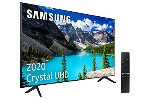 Samsung Crystal UHD 2020 50TU8005 - Smart TV de 50" con Resolución 4K, HDR 10+, Crystal Display, Procesador 4K, PurColor, Sonido Inteligente, One Remote Control y Asistentes de Voz Integrados