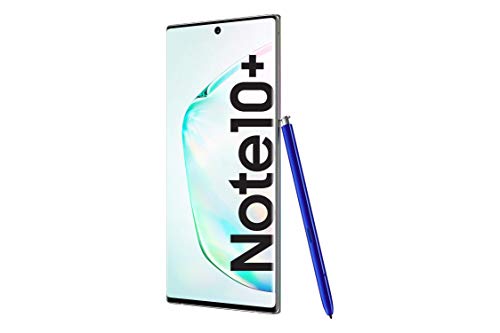 Samsung Galaxy Note10+ SM-N975F - Smartphone (Dual SIM, 12 GB RAM, 256 GB Memoria, 10 MP Dual Pixel AF) Brillante (Aura Glow)