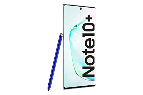 Samsung Galaxy Note10+ SM-N975F - Smartphone (Dual SIM, 12 GB RAM, 256 GB Memoria, 10 MP Dual Pixel AF) Brillante (Aura Glow)