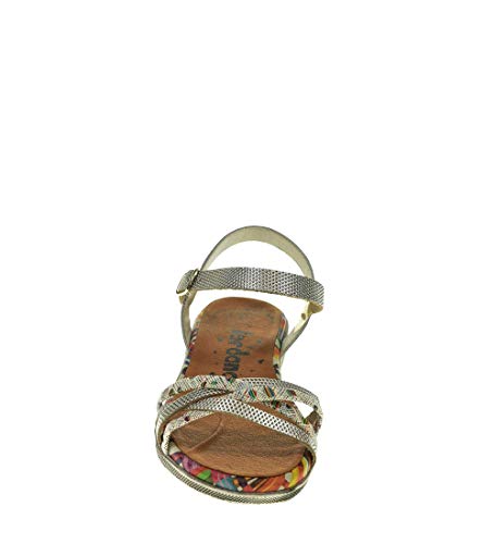 Sandalia Plana - Mujer - Plata - jordana - 2611-37