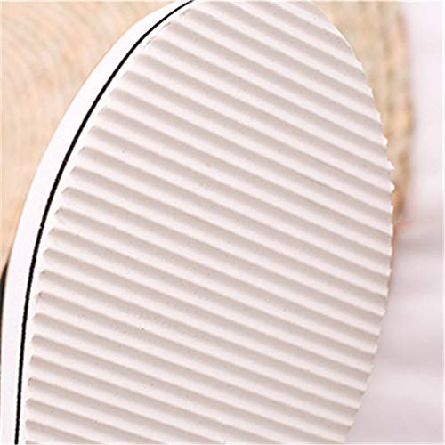 Sandalias Antideslizantes Transpirables Más El Tamaño De Zapatos Casuales De Mujer De Estilo Europeo Borlas Con Hebillas Zapatos De Mujer Romanos De Fondo Grueso De Verano Moda Baotou