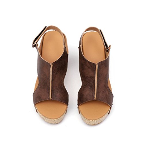 Sandalias mujer verano 2018, Covermason Sandalias de playa de remache para mujer