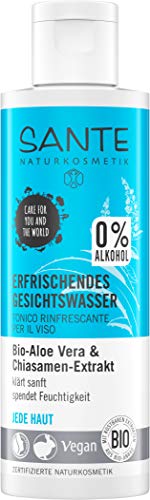 Sante Natural cosmético erfrisch endes cara Agua, 125 g