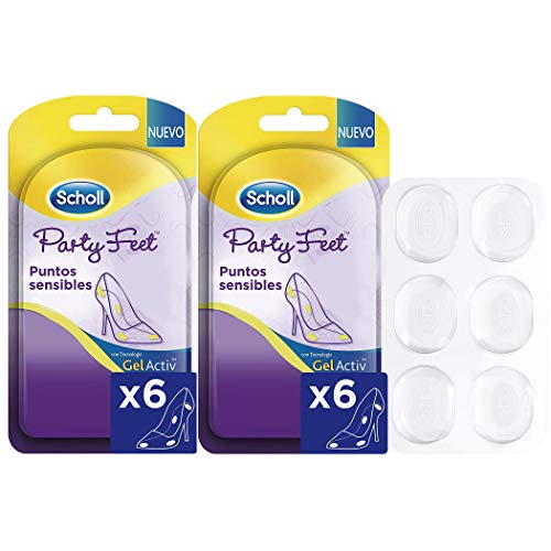 Scholl GelActiv Party Feet Almohadillas para Puntos Sensibles - 4 Almohadillas