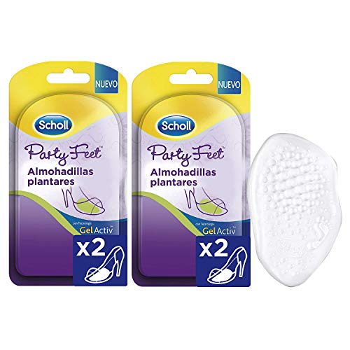 Scholl GelActiv Party Feet Almohadillas Plantares - 4 Almohadillas