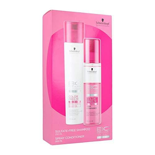 Schwarzkopf bonacure freeze pack (champú sin sulfatos+ spray)