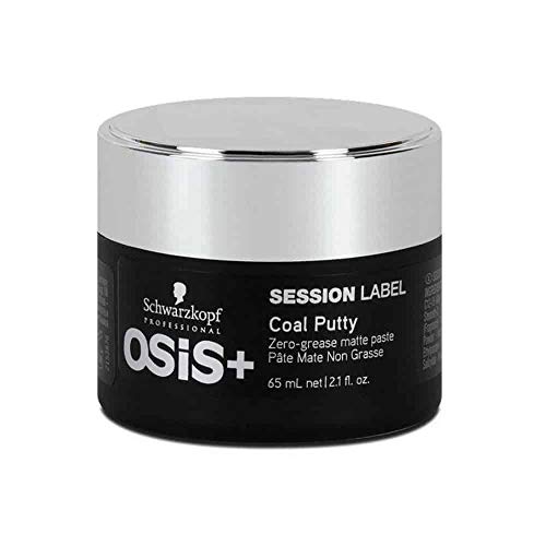 Schwarzkopf OSiS Session Label Coal Putty, 1er Pack (1 x 65 ml)